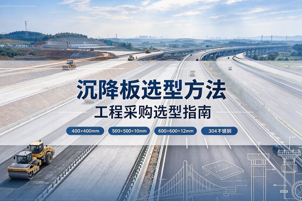 本溪沉降板选择方法