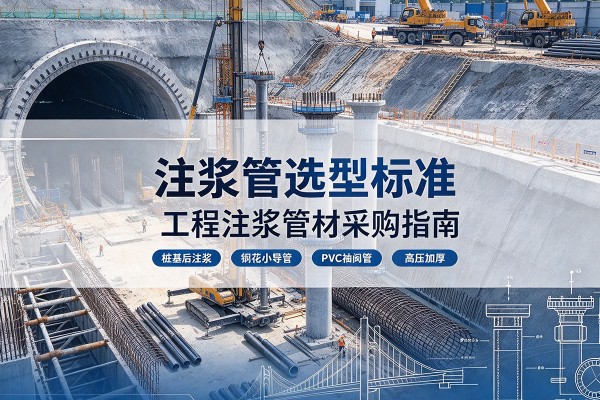 本溪注浆管选型标准