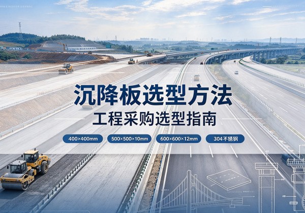本溪沉降板选择方法